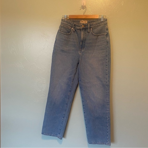 Madewell Curvy Perfect Vintage Straight Jean - Picture 1 of 8